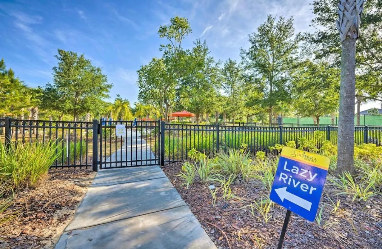 New! Luxury Solterra Resort Home, Disney World Family Retreat Vacation Davenport